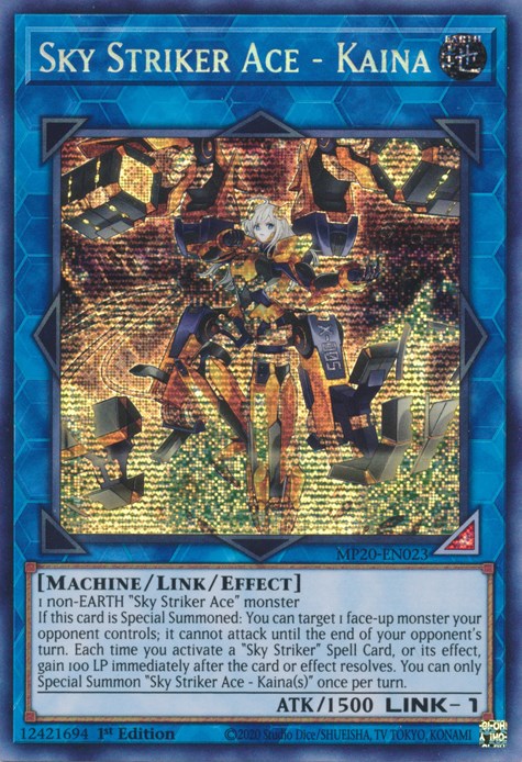 Sky Striker Ace - Kaina
