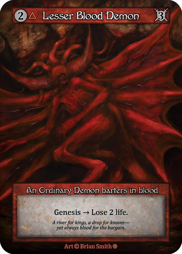 Lesser Blood Demon