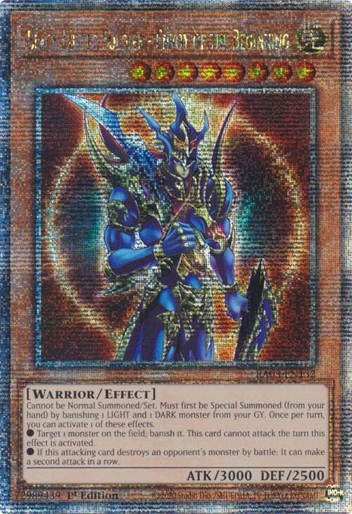 Yu Gi Oh! - Black Luster Soldier - Envoy of the Beginning - 1st Edition - (Quarter Century Secret Rare)