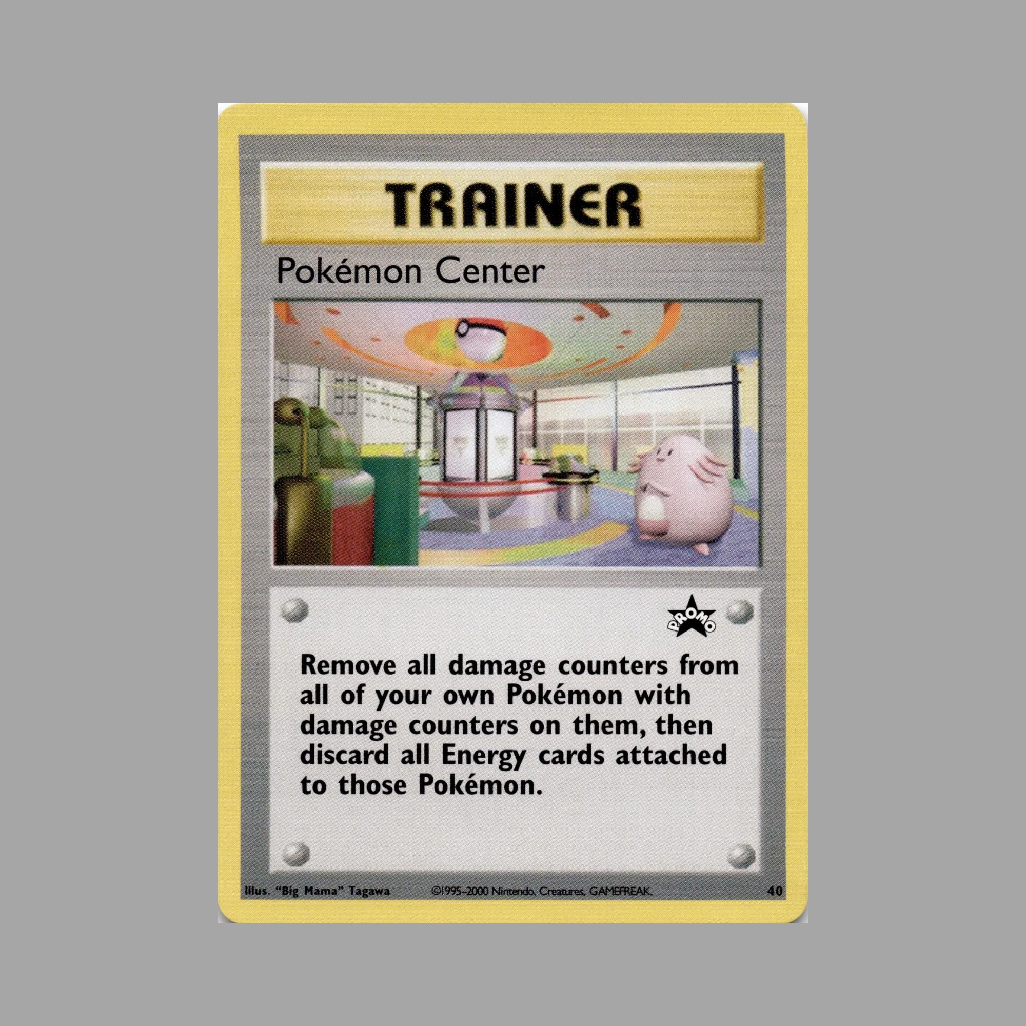 Vintage Pokemon Promo Trainer Lot - Lucky Stadium Pokemon Center WOTC Black Star Promo