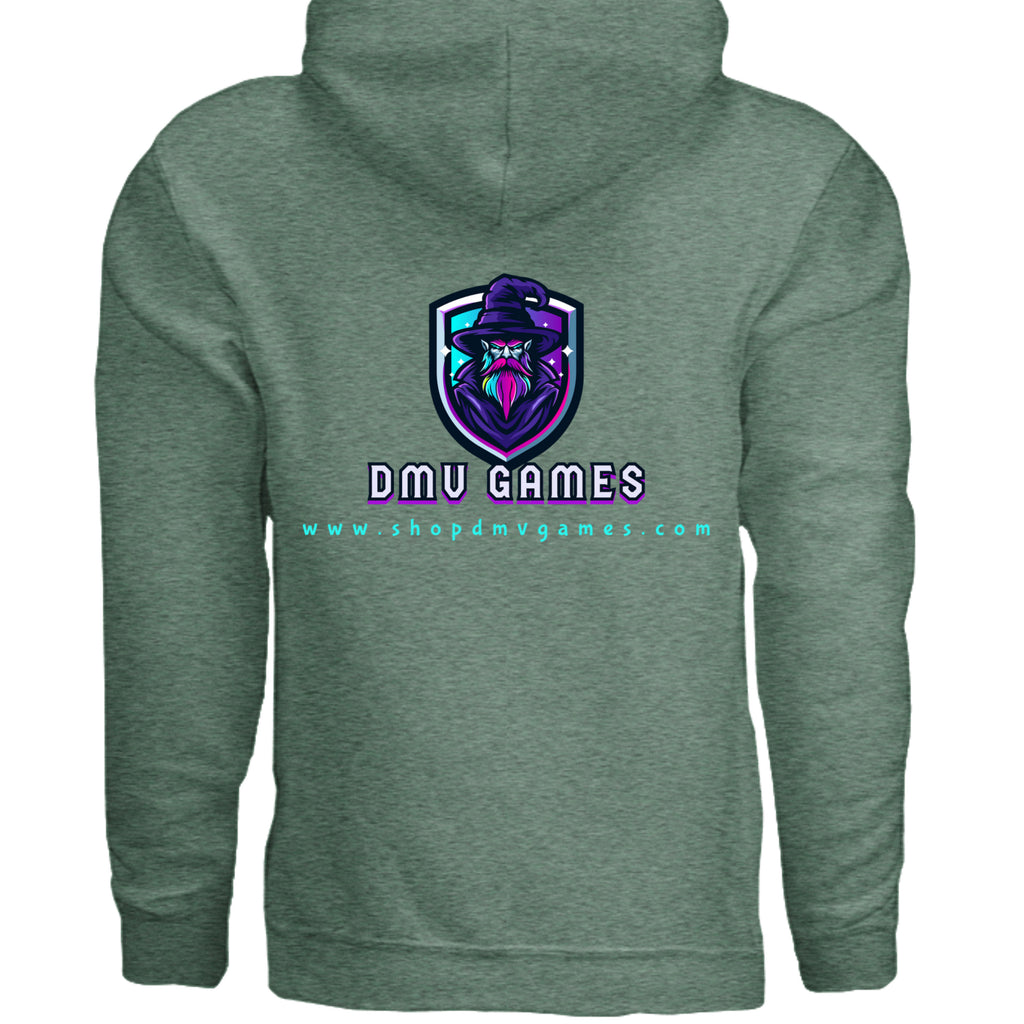Heather Sport Dark Green - G185 - BACK