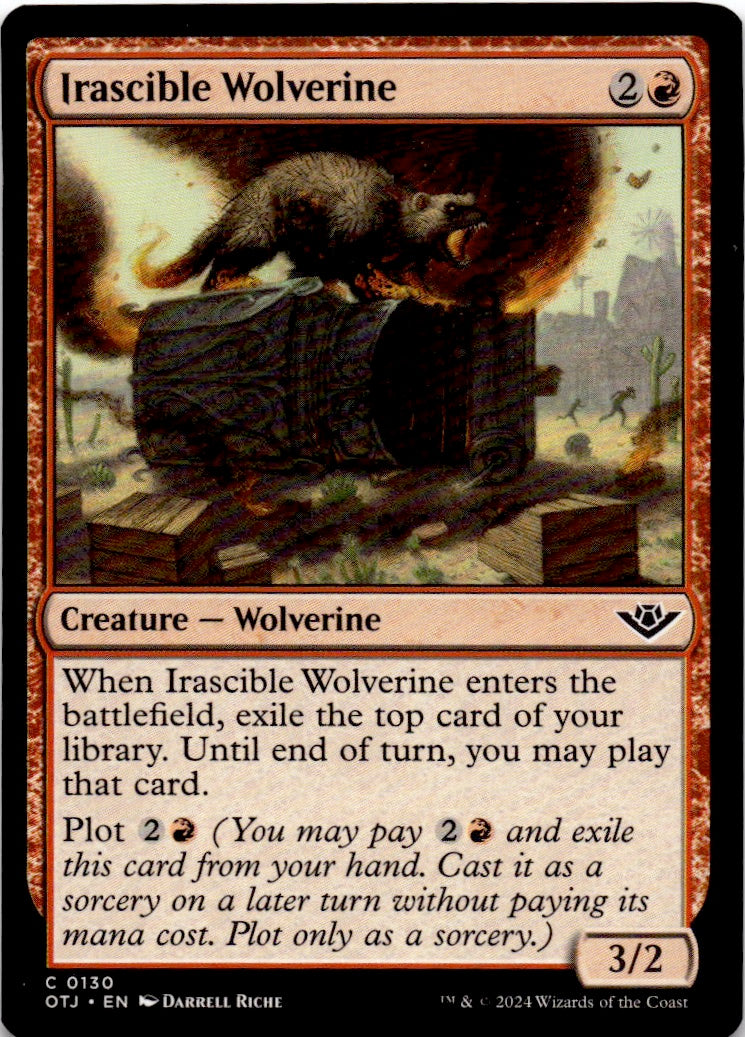 Irascible Wolverine