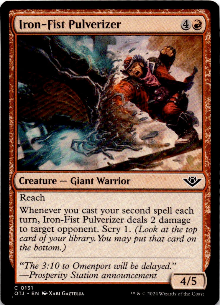 Iron-Fist Pulverizer