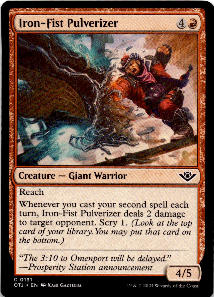 Iron-Fist Pulverizer
