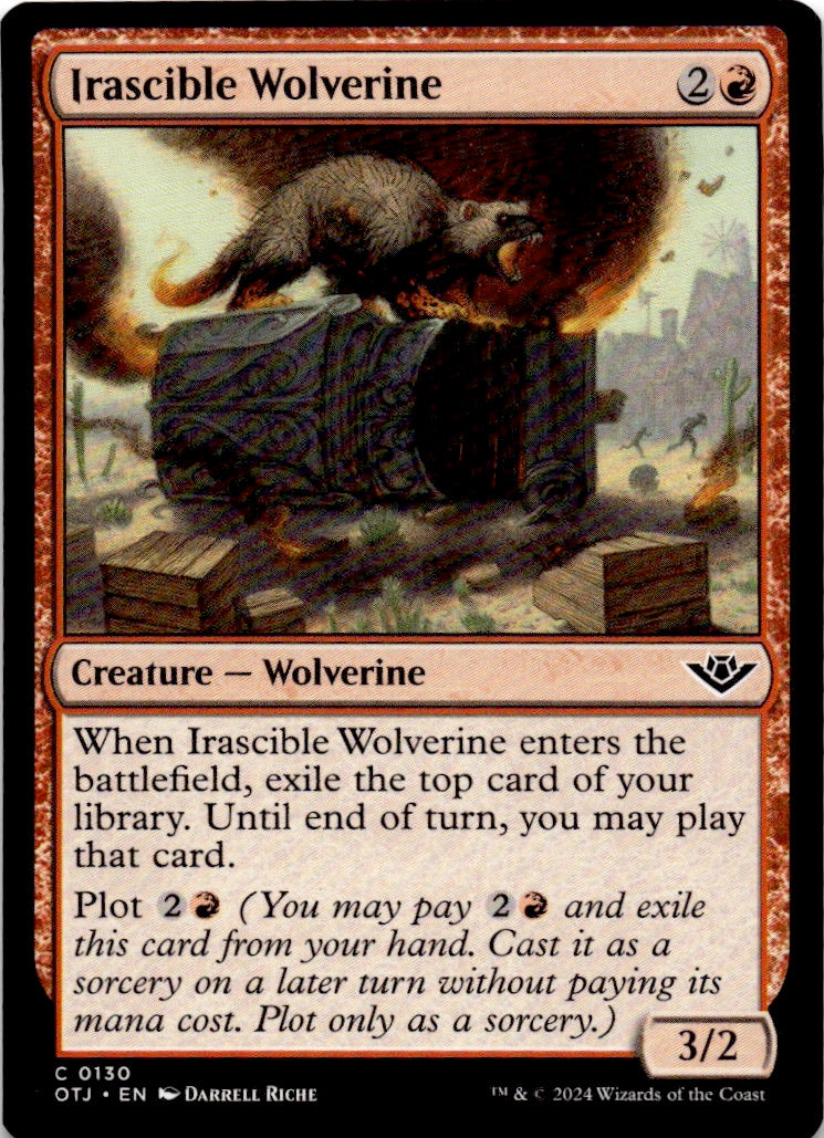 Irascible Wolverine