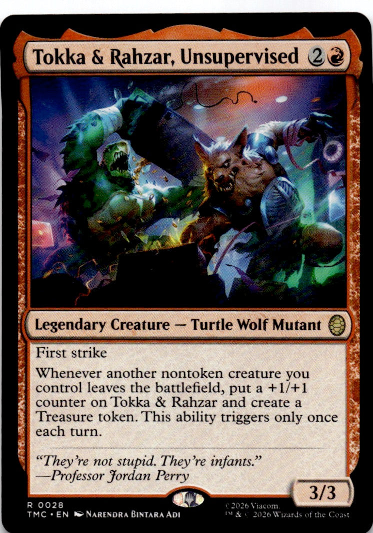 Tokka & Rahzar, Unsupervised