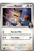 Team Rocket's Meowth (Cosmos Holo)