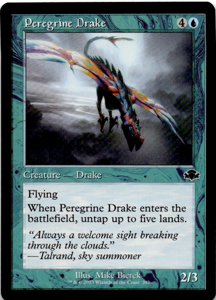 Peregrine Drake (Retro Frame)
