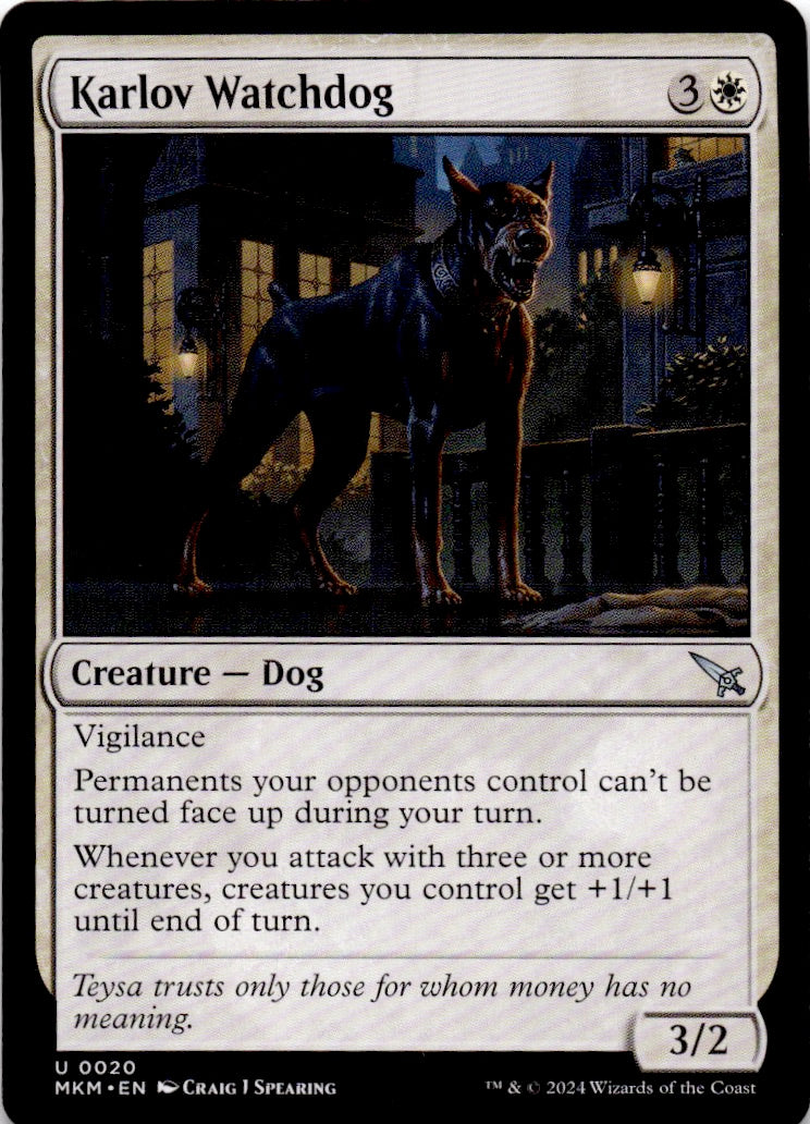 Karlov Watchdog