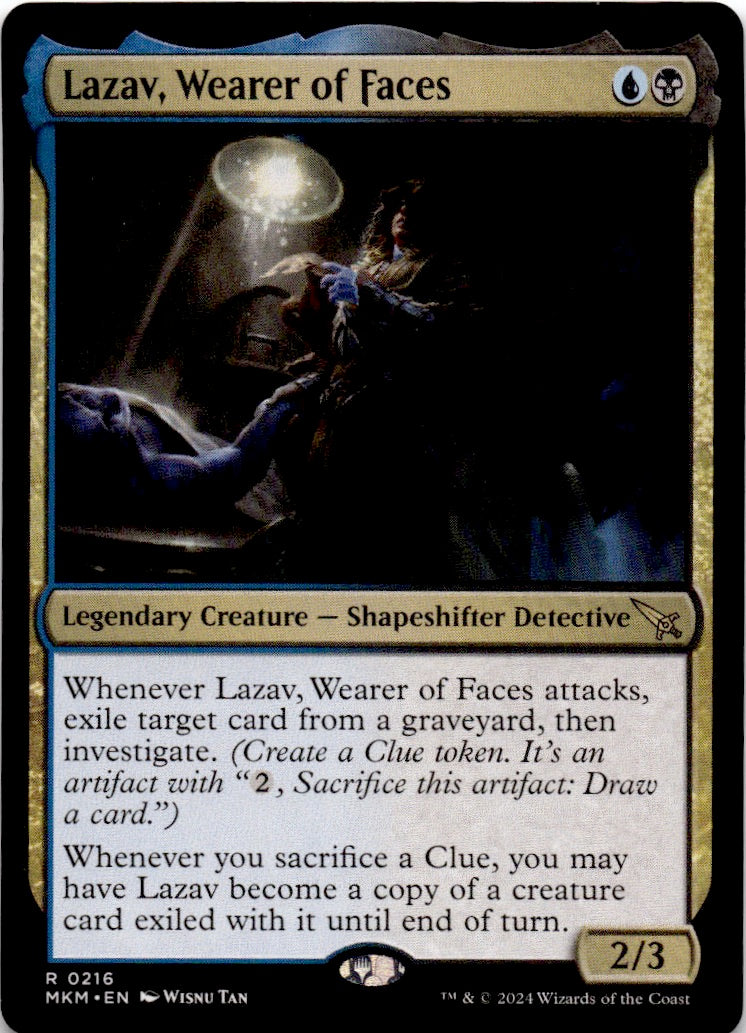 Lazav, Wearer of Faces