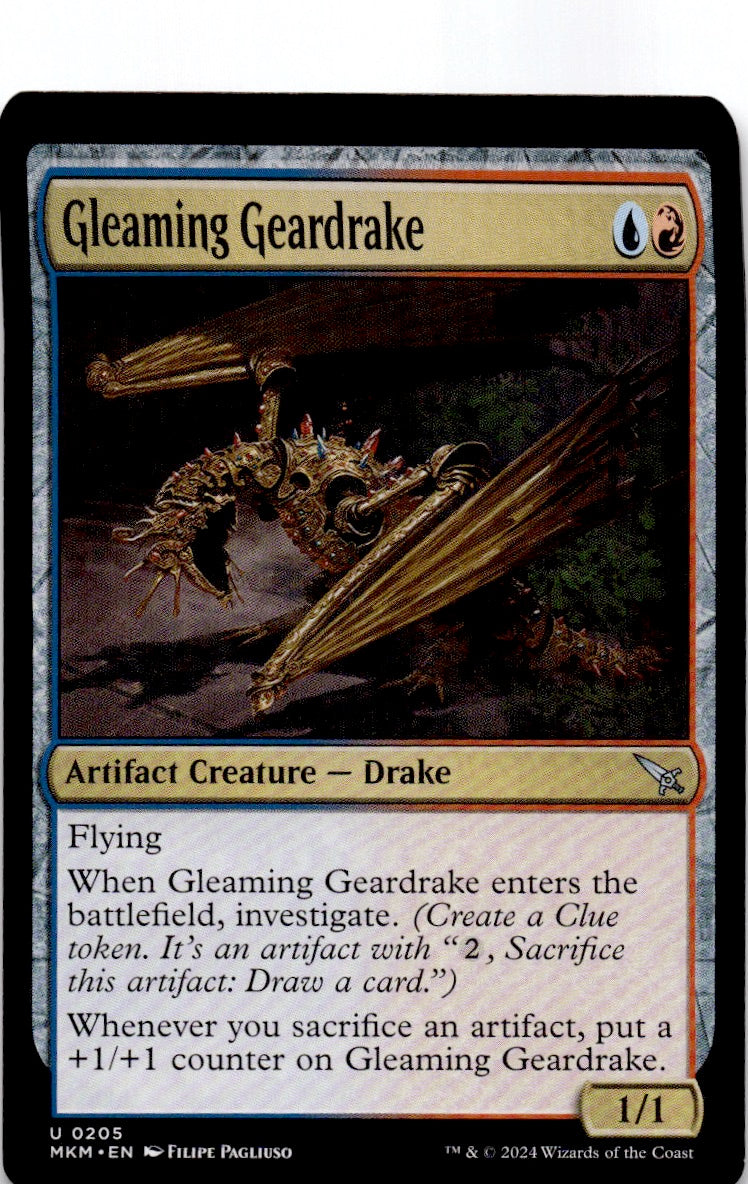 Gleaming Geardrake