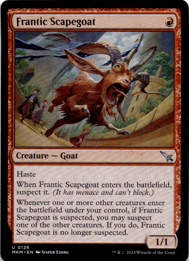 Frantic Scapegoat
