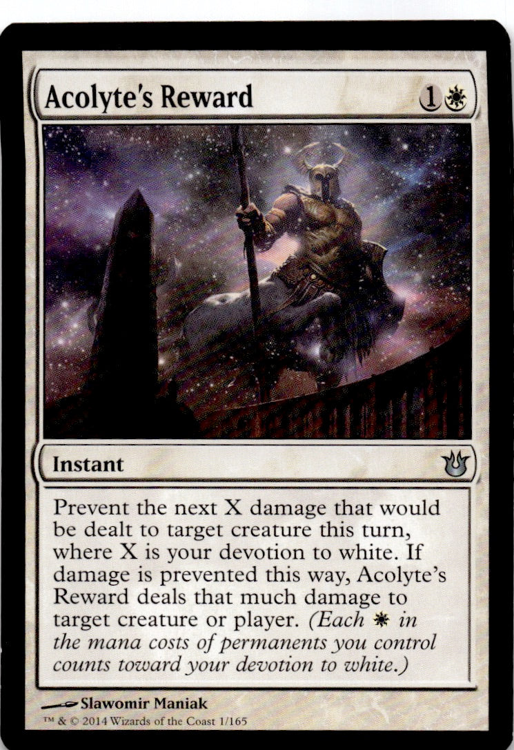 Acolyte's Reward