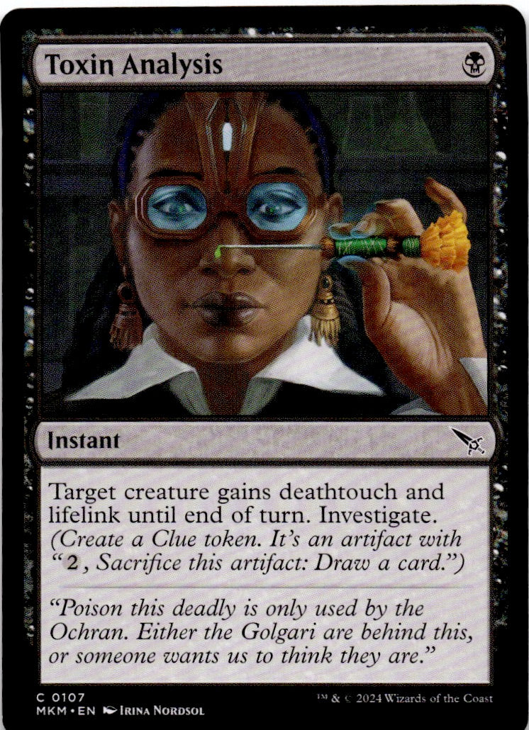 Toxin Analysis