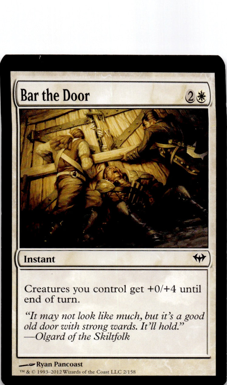 Bar the Door