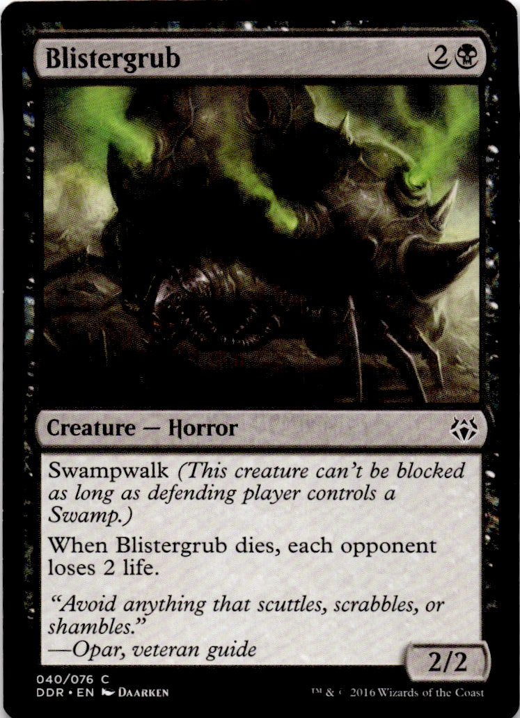 Blistergrub