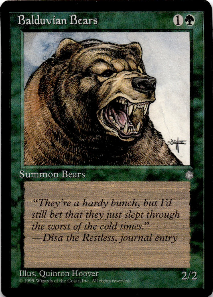Balduvian Bears