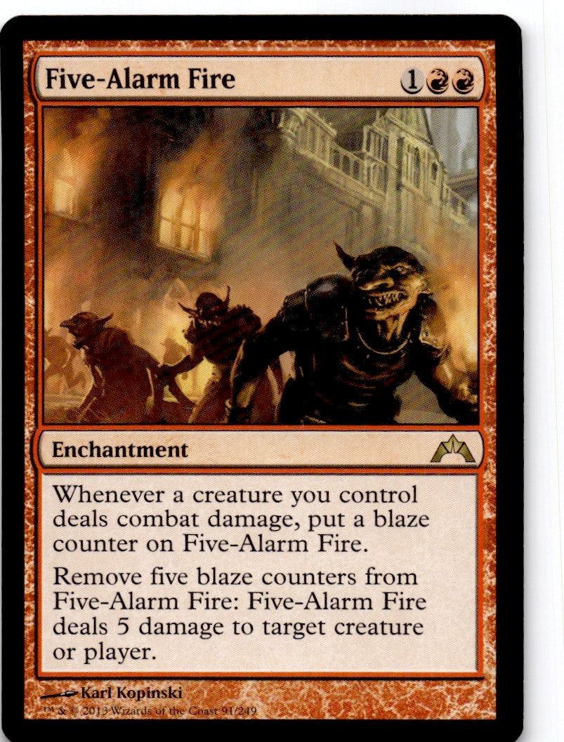 Five-Alarm Fire