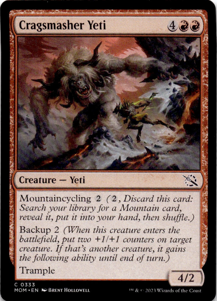 Cragsmasher Yeti
