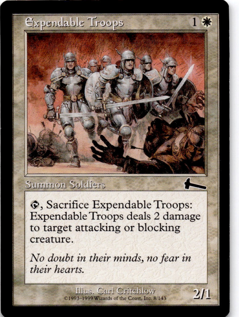 Expendable Troops