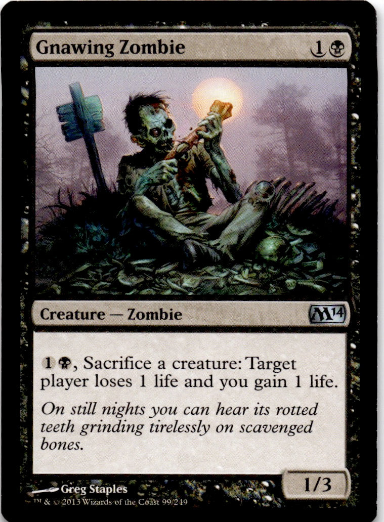 Gnawing Zombie