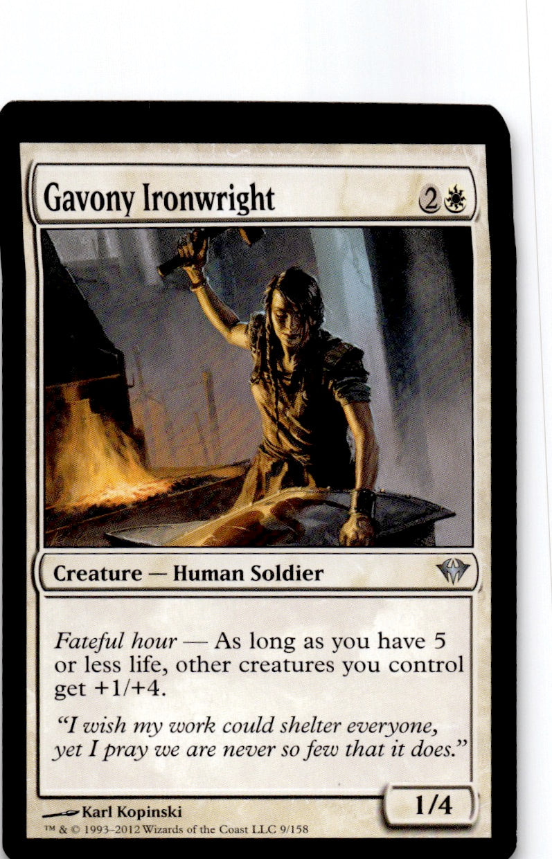 Gavony Ironwright