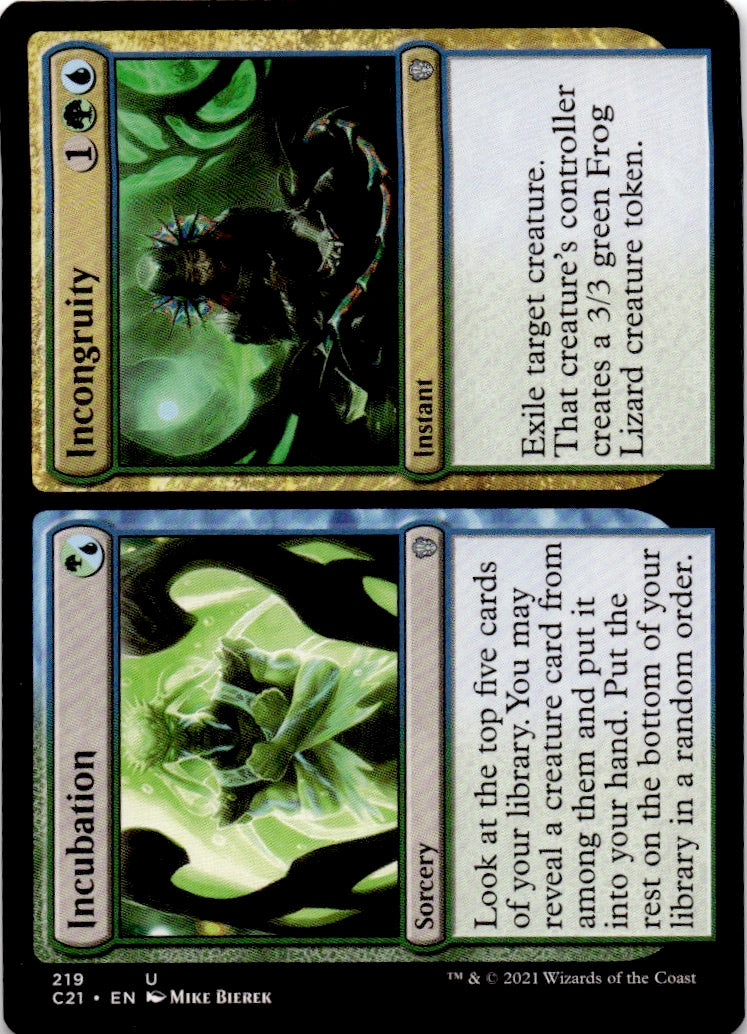 Incubation // Incongruity