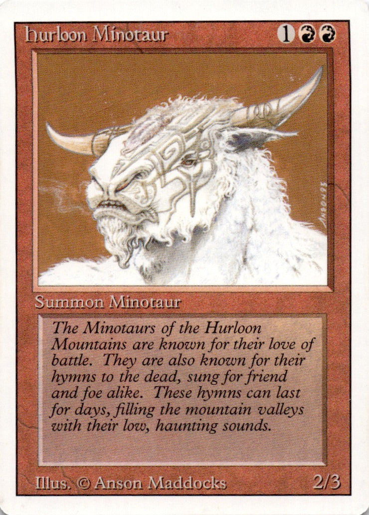 Hurloon Minotaur (Retro Frame)