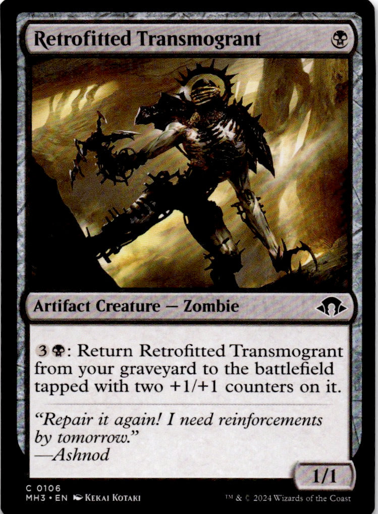 Retrofitted Transmogrant