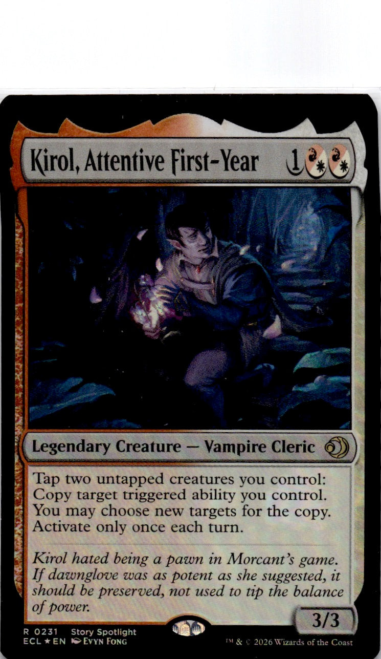 Kirol, Attentive First-Year