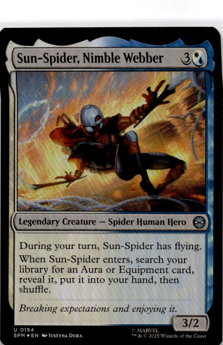Sun-Spider, Nimble Webber