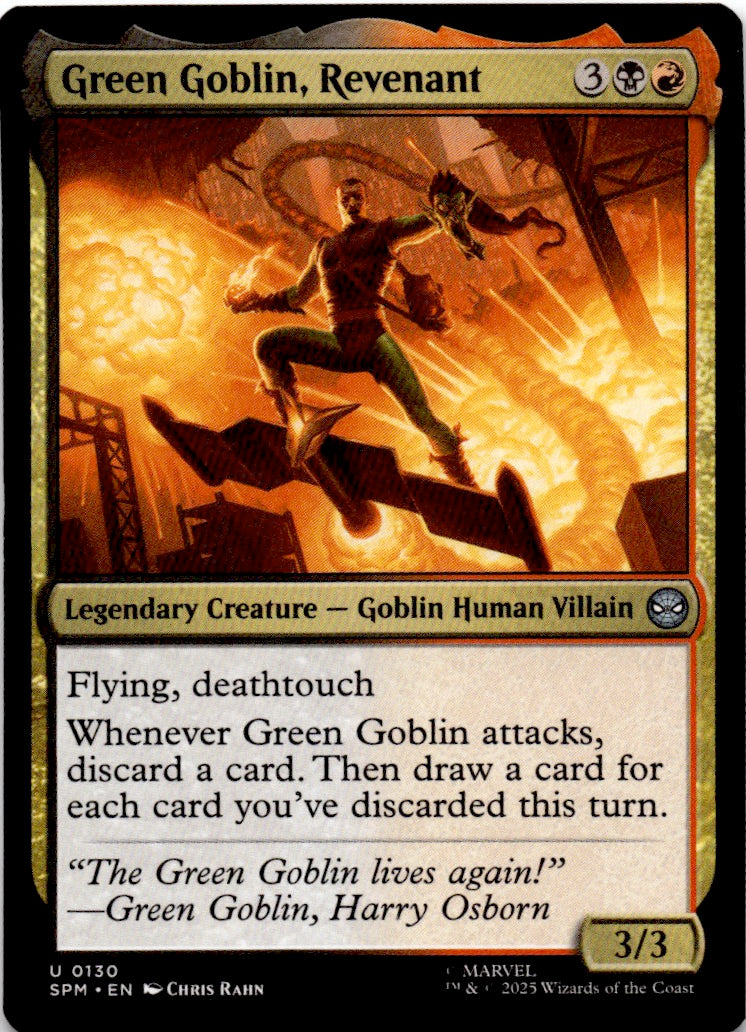 Green Goblin, Revenant