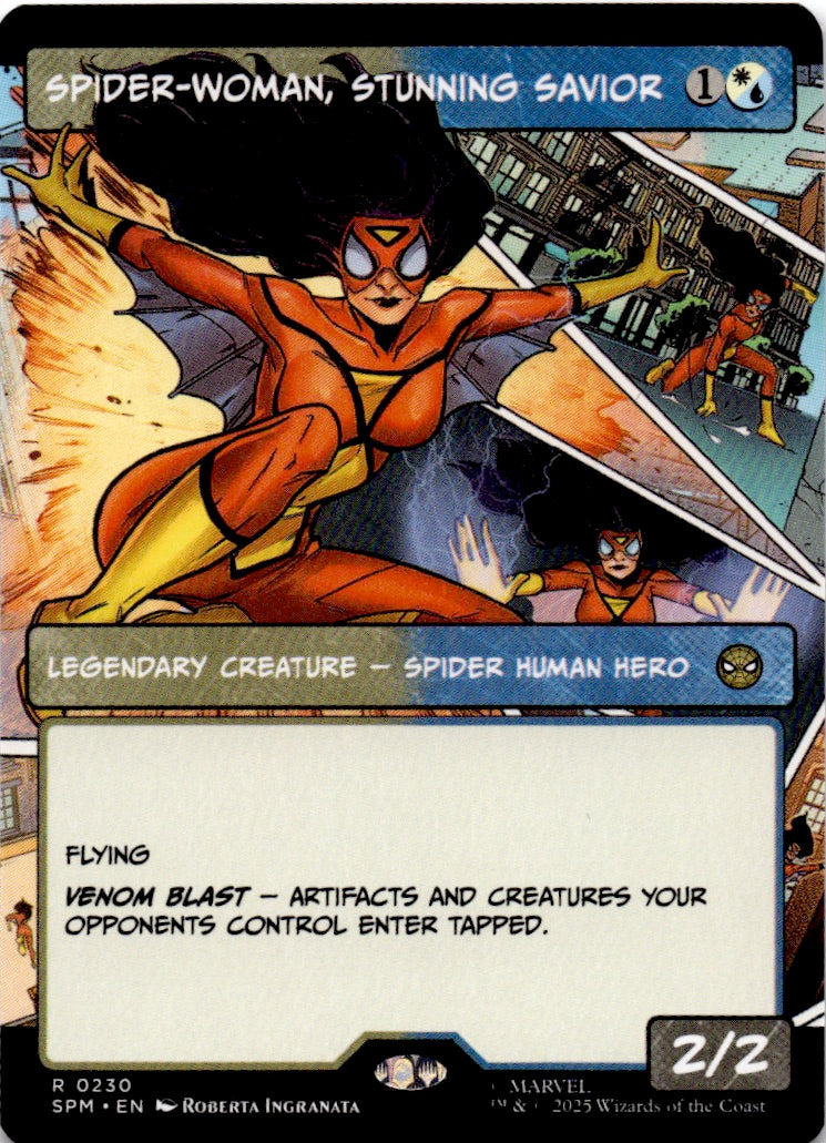 Spider-Woman, Stunning Savior (Borderless)