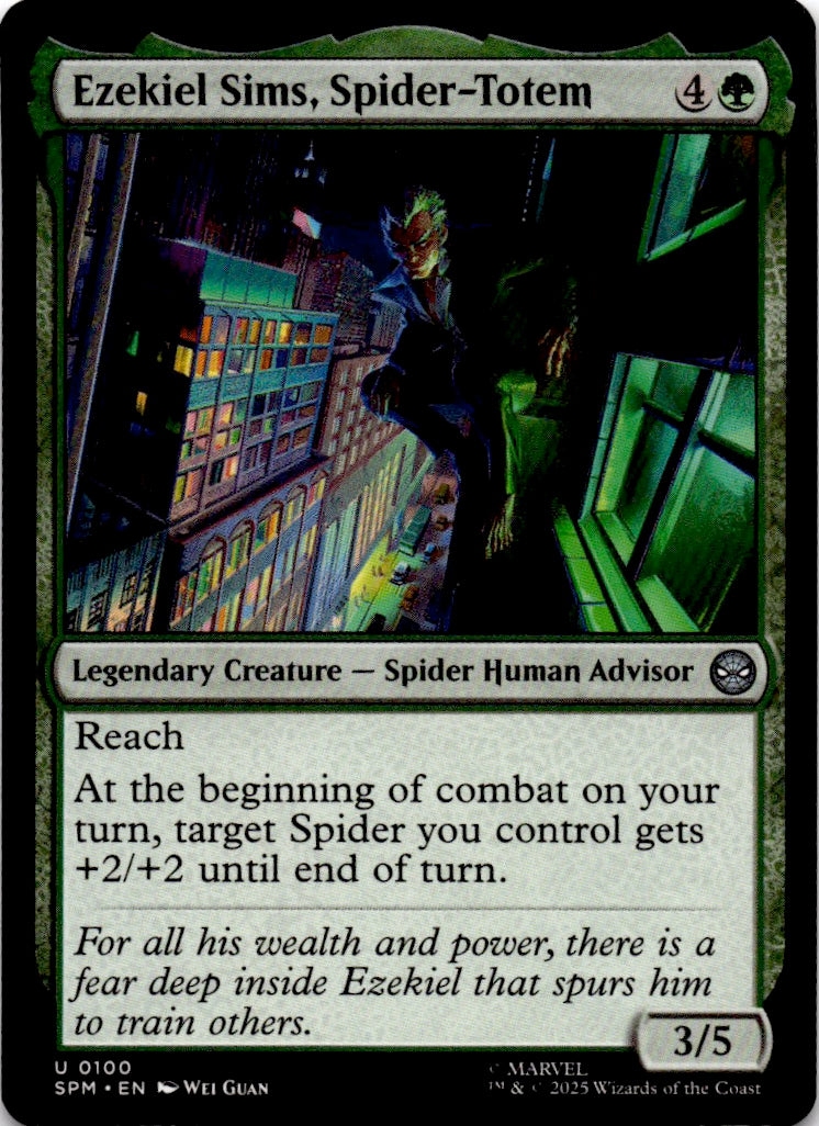 Ezekiel Sims, Spider-Totem