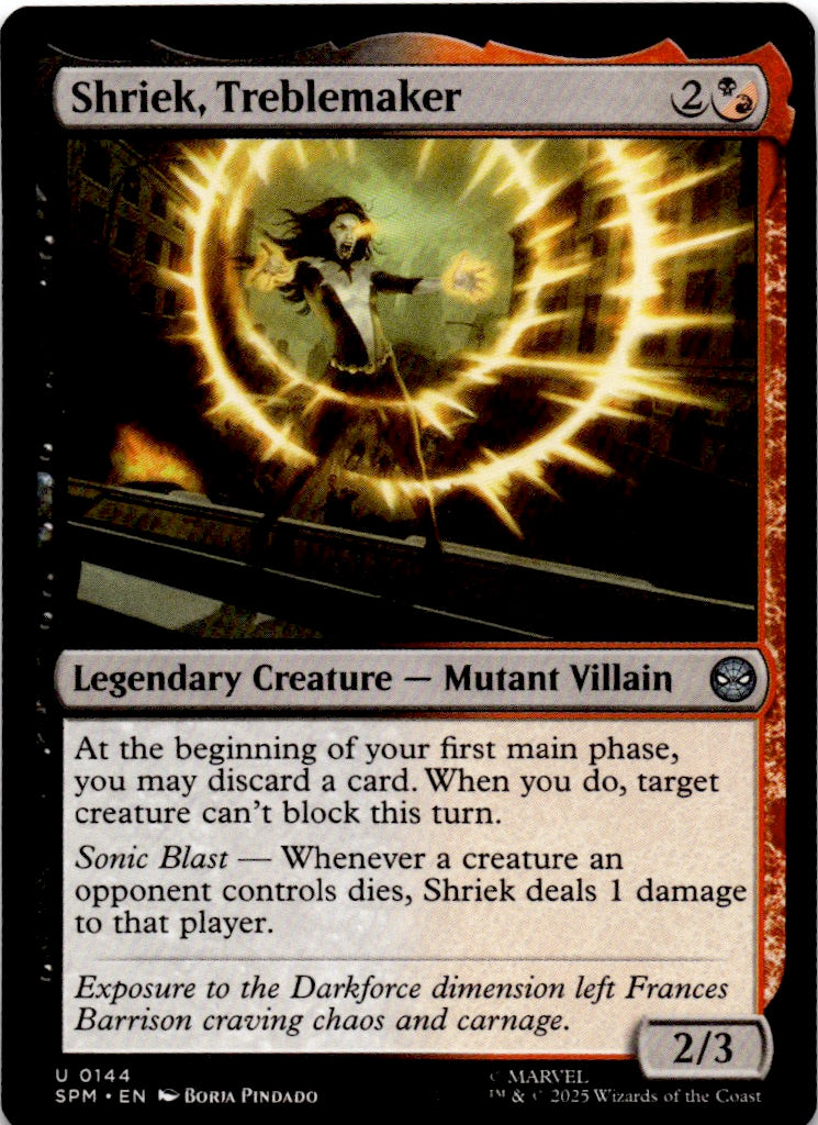 Shriek, Treblemaker