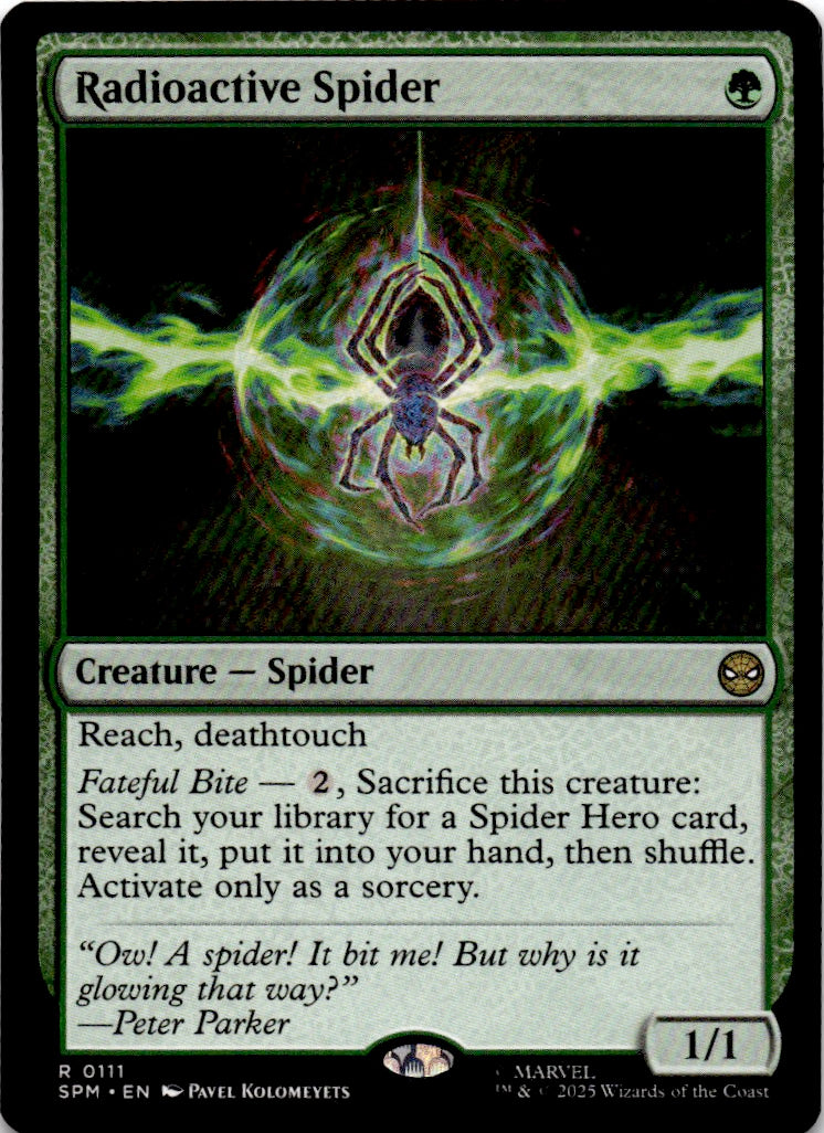 Radioactive Spider