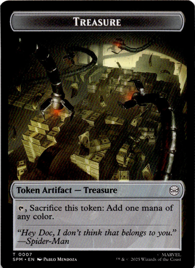 Spider // Treasure Double-Sided Token