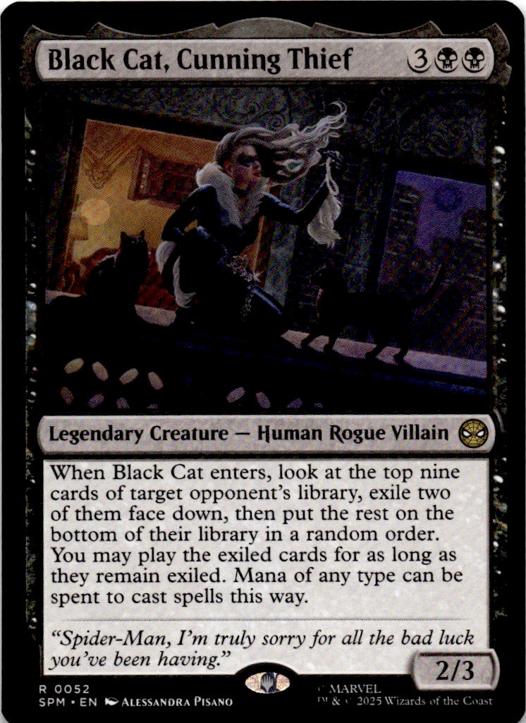Black Cat, Cunning Thief