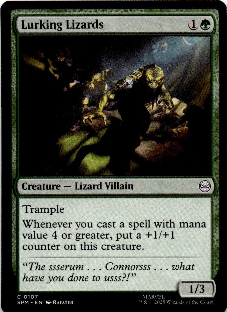 Lurking Lizards