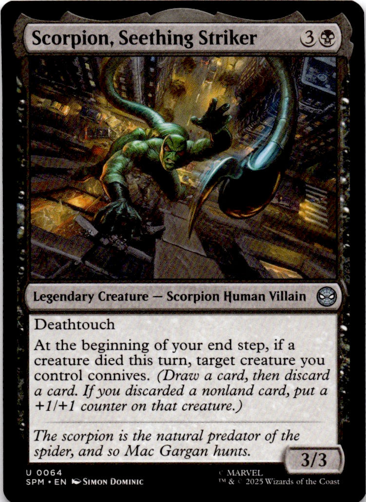 Scorpion, Seething Striker