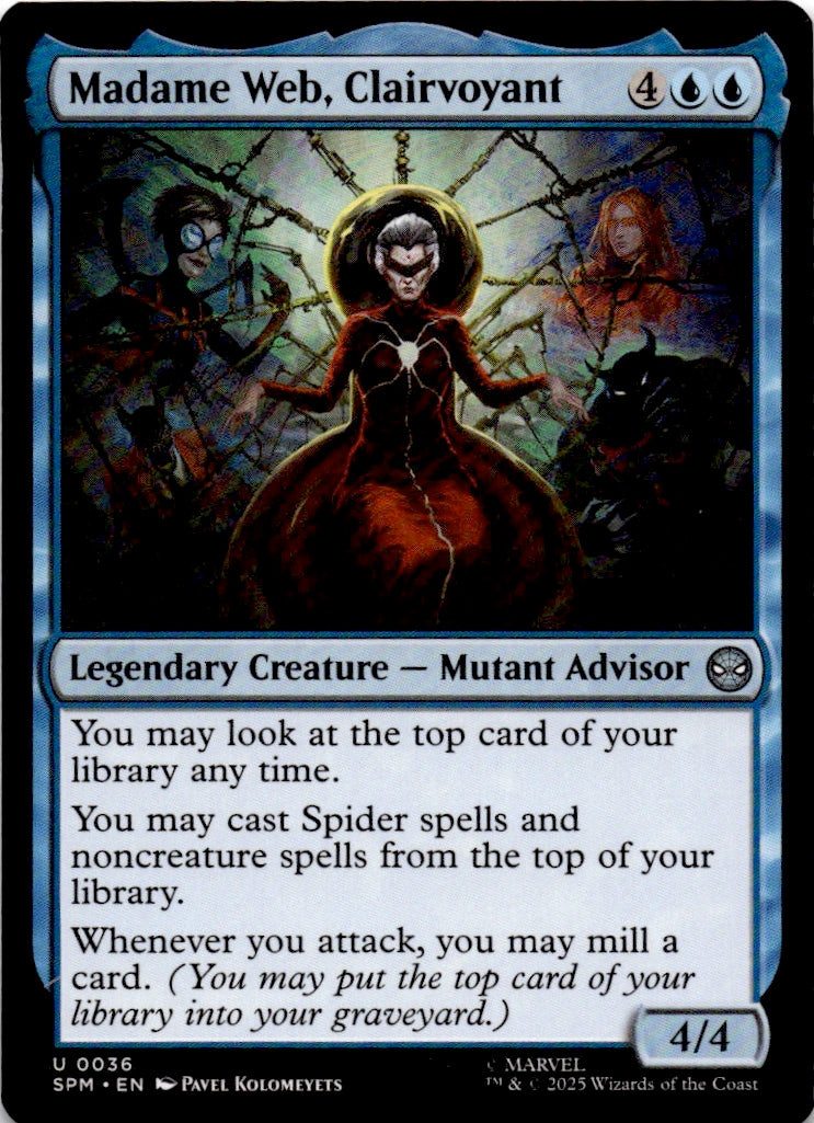 Madame Web, Clairvoyant