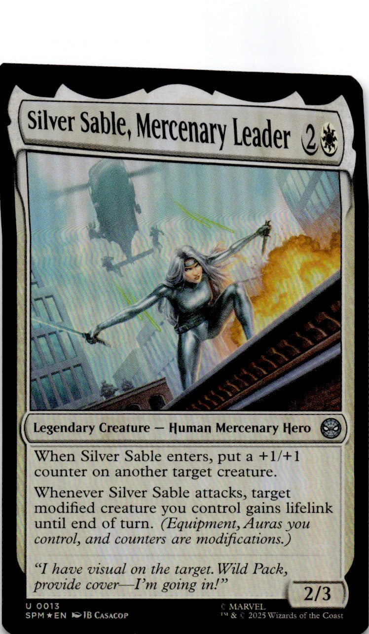 Silver Sable, Mercenary Leader