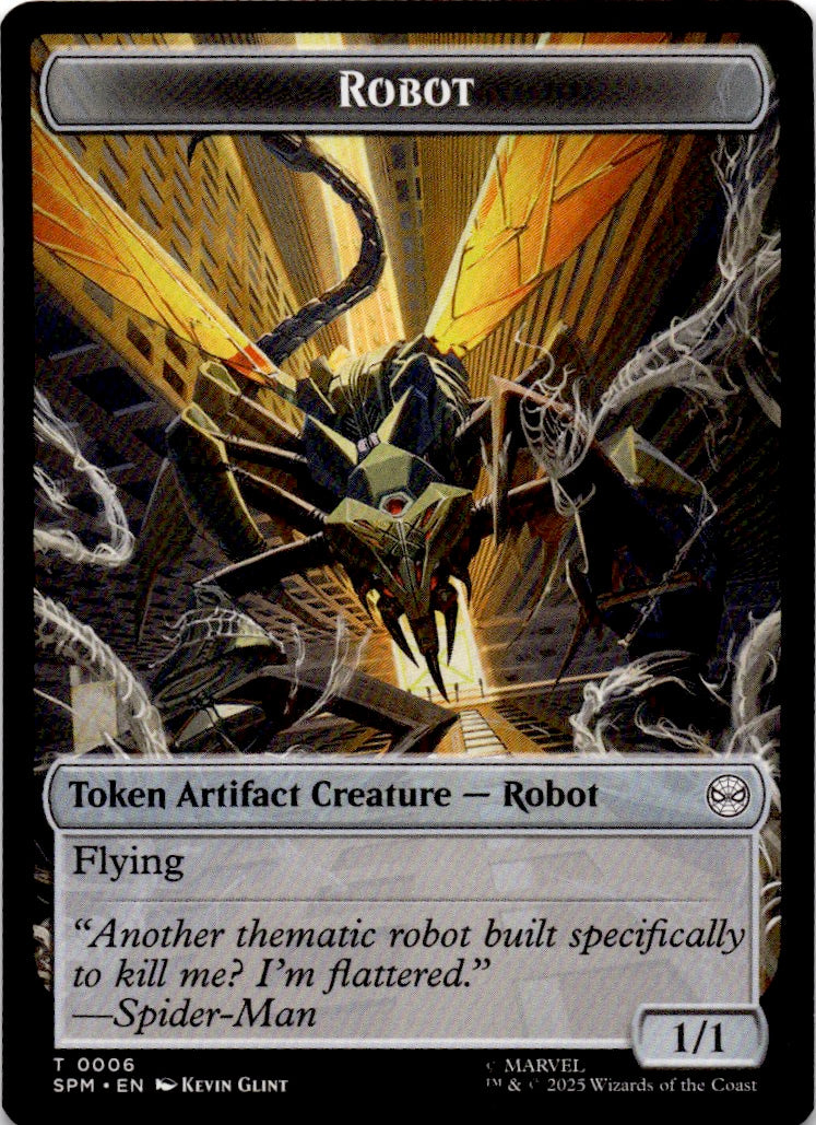 Food // Robot Double-Sided Token
