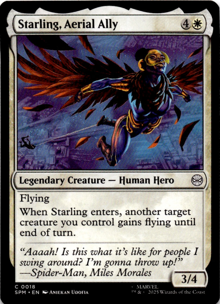 Starling, Aerial Ally