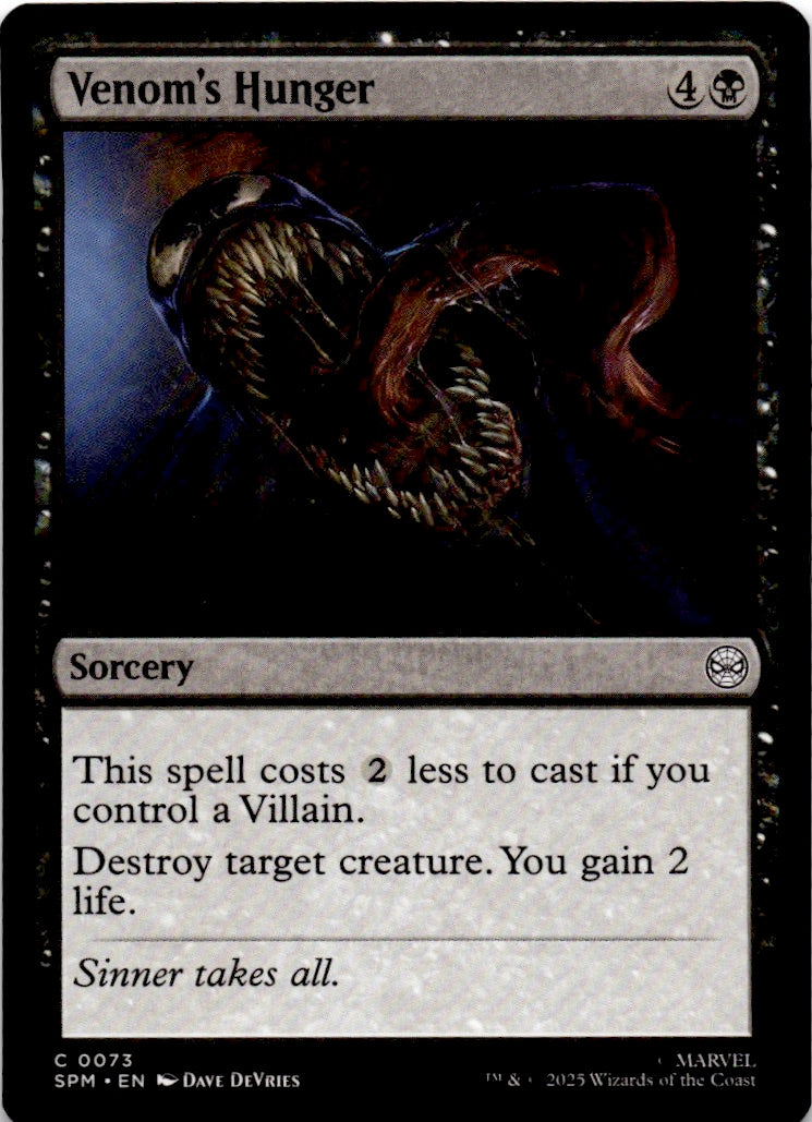 Venom's Hunger