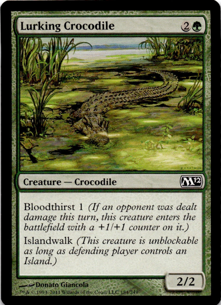 Lurking Crocodile