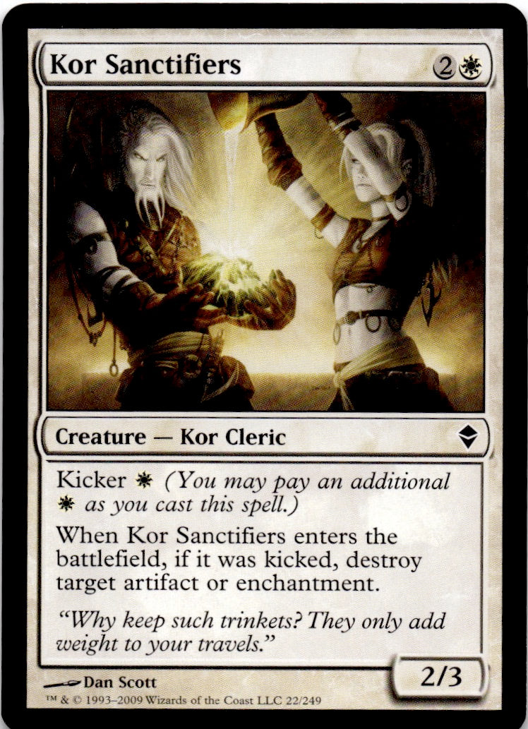 Kor Sanctifiers