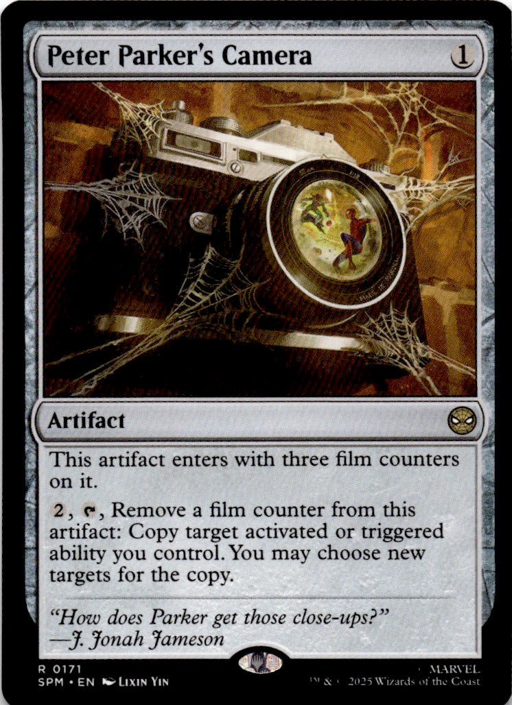 Peter Parker's Camera