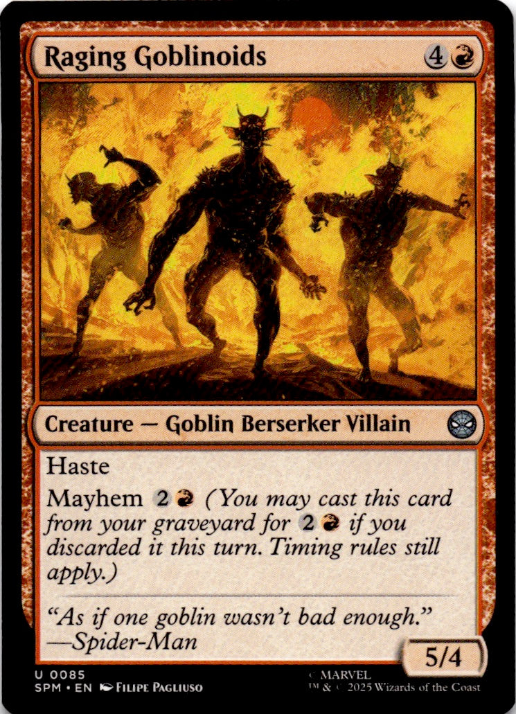 Raging Goblinoids