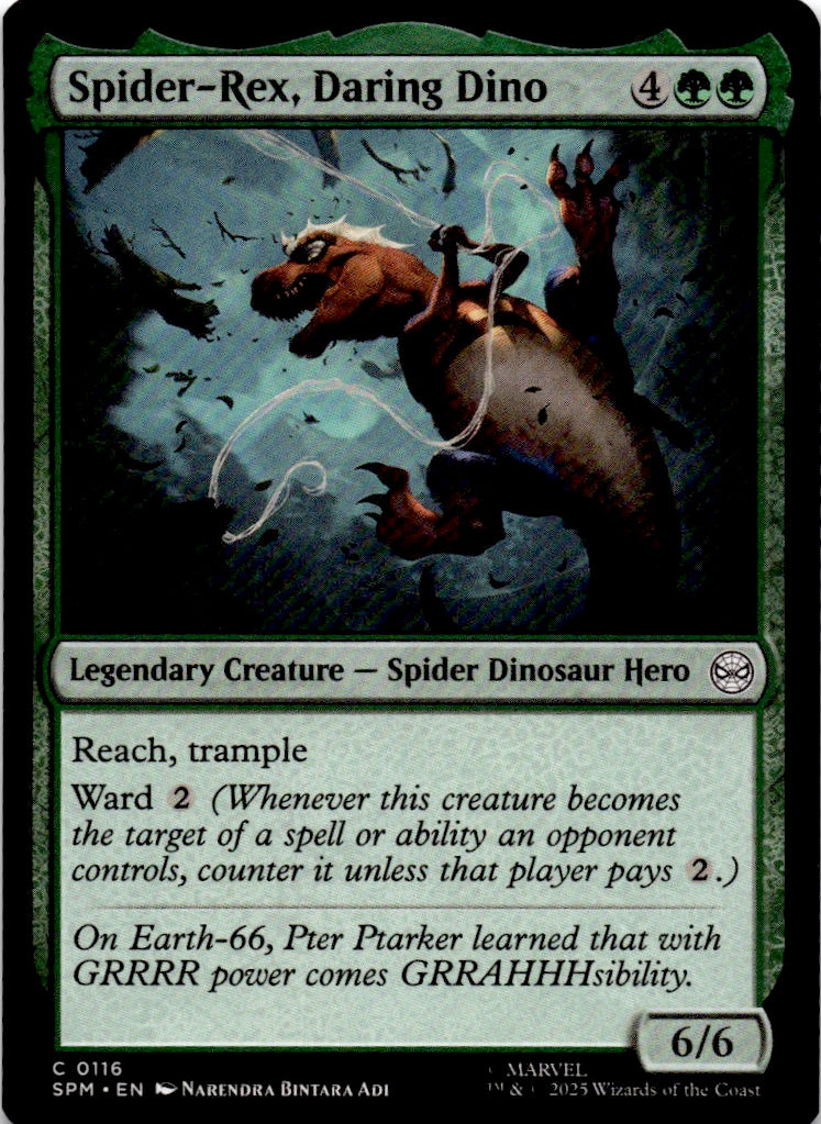 Spider-Rex, Daring Dino